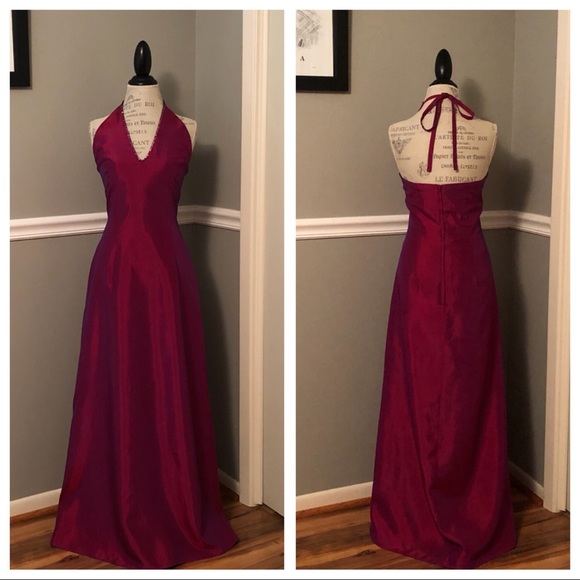 Jessica McClintock Dresses & Skirts - 🔴‼️SALE•JEWELED•HALTER•BALL•GOWN🌹